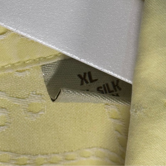 Elegant Yellow Silk Shirt tommy bahamma - Picture 3 of 8